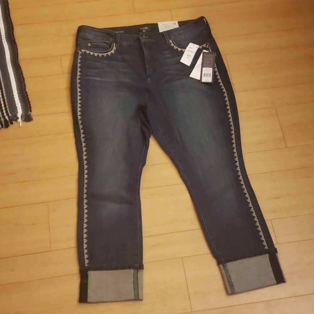 Embroidered jeans